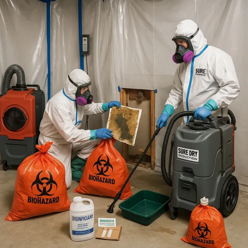 Contaminated Water Handling Protocols process in Saw Creek, PA