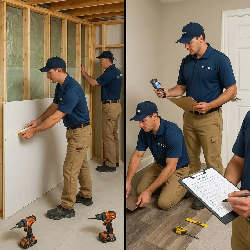Repairs and Reconstruction process in Saw Creek, PA